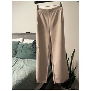 Cream Waist band Trouser